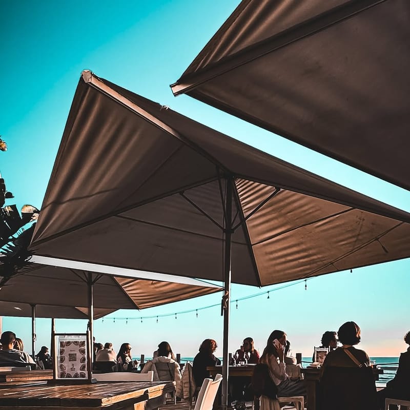 Pé Nu BeachClub - Terrace