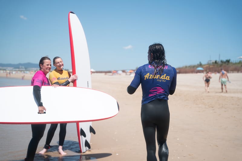 Azonda Surf Club lesson