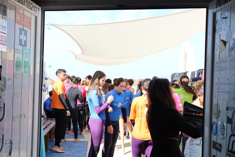 Duckdive beach setup