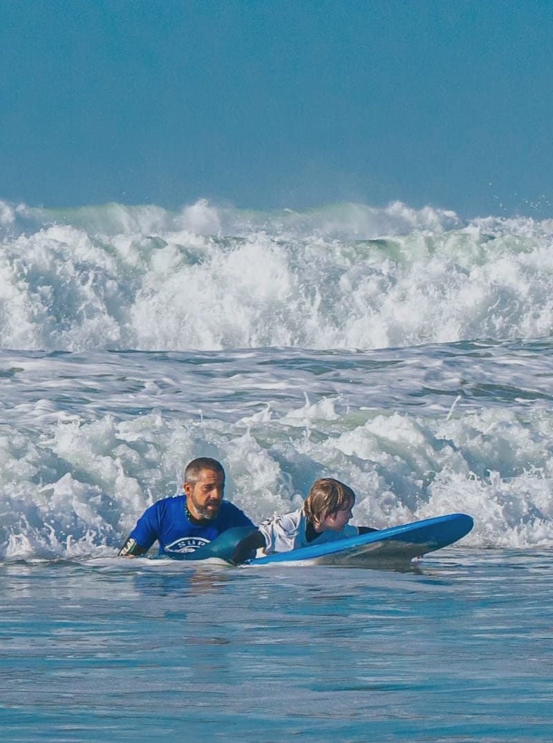 NZS surf school activity