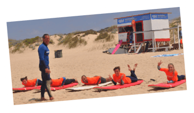 Waves4Life group surf lesson