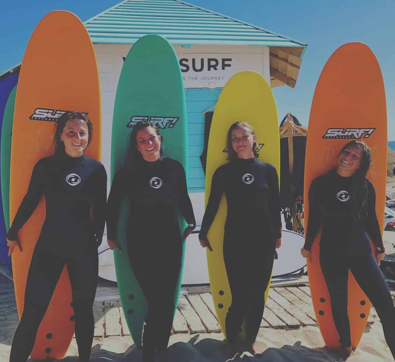 Way2Surf surf school Costa da Caparica