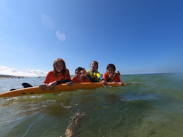 Kids surfing at Way2Surf